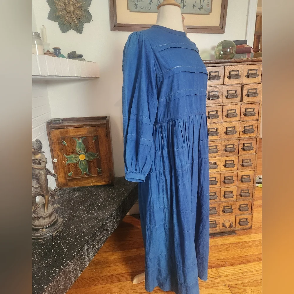 Christy Dawn Indigo Midi Dress - Picture 8 of 15
